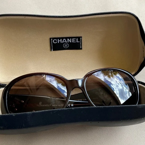 CHANEL Accessories Chanel Camellia Sunglasses Poshmark